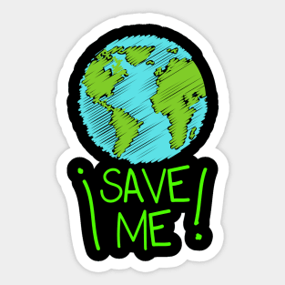 Save Me! Sticker